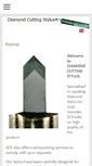 Mobile Screenshot of diamond-cutting-stylus.com